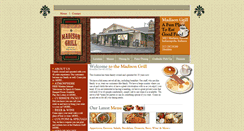 Desktop Screenshot of madisongrillindy.com